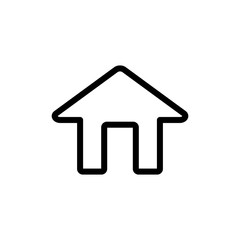 House vector icon. Design template