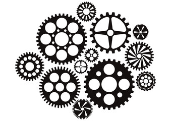 歯車のイラスト素材