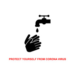 Infographics on how to protect yourself from coronavirus.