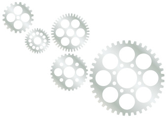 歯車のイラスト素材