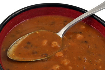Bol de soupe marocaine