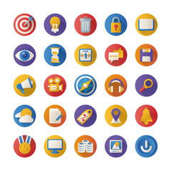 bundle of miscelaneous set icons