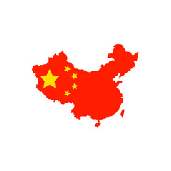 China icon isolated. Symbol, logo illustration for mobile concept and web design.