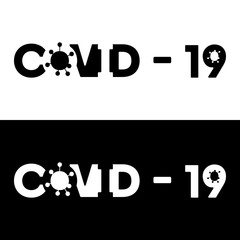 Covid-19 logo design