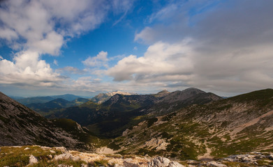 On the summit of Vogel mountain
