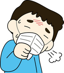 Men infected with the new coronavirus