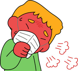 White Men infected with the new coronavirus