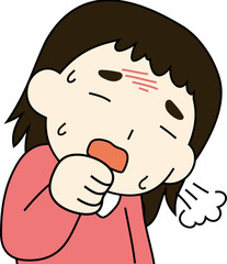 woman infected with the new coronavirus