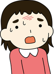 woman infected with the new coronavirus