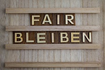 Fair Bleiben