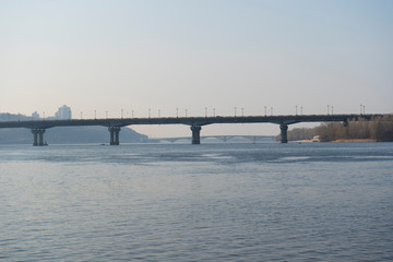 Fototapeta na wymiar Nice bridge over the river