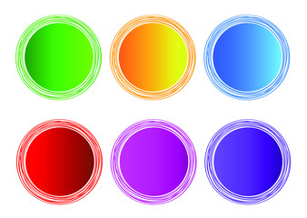 button icon on white background