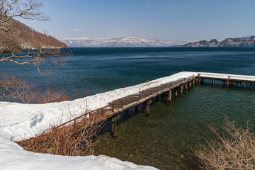 Obraz premium Towada Hachimantai National Park in winter