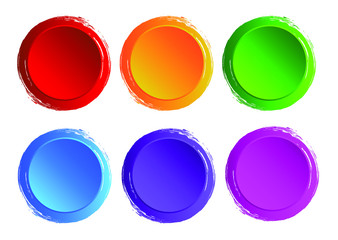 button icon on white background