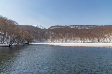 Towada Hachimantai National Park in winter