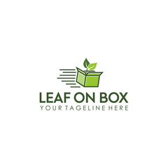 Leaf on box