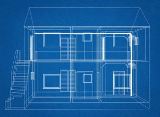House Design blueprint