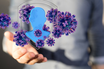 Coronavirus. Novel coronavirus, people  Concept of coronavirus quarantin.