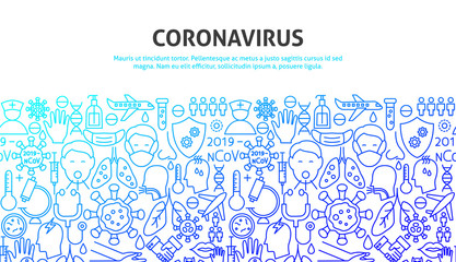 Coronavirus Art Concept