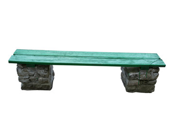 Green bench