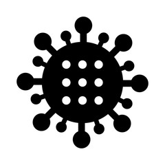 Corona virus icon vector