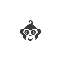 Monkey head logo