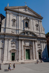 The Church of the Gesù (Italian: Chiesa del Gesù) is the mother church of the Society of Jesus (Jesuits), a Catholic religious order, Rome