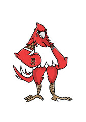 illustration, christmas, cartoon, santa, warrior, horse, holiday, woman, white, vector, red, person, claus, drawing, people, isolated, costume, black, alien, moon