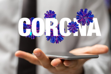epidemic coronavirus 2019-nCoV 3d (2019-nCoV). .