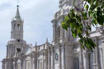 Arequipa Peru Basilica Cathedral de Arequipa