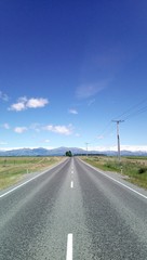 Auf dem State Highway 83, Neuseeland, Südinsel