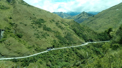 Auf dem Devil's Creek Track zum Shotover River