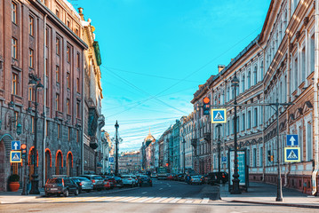 Hotel Astoria near St. Isaac's Square. Saint Petersburg. Russia.