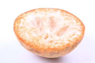 Santol fruit isolated on white background