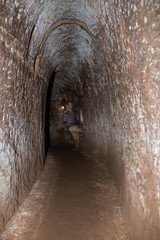 The Tunnel and Bunker of Vinh Mock in Vietnam