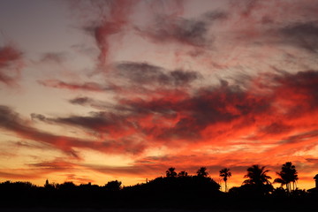 Obraz premium Sunset in Cape Caneveral