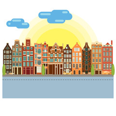 Traditional architecture of Netherlands