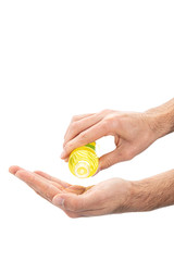  Use cologne alcohol for disinfection to viruses. Put cologne alcohol to clean hands.