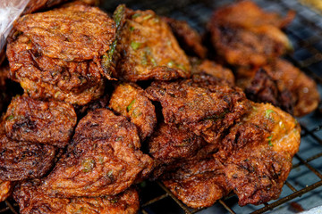 Tod Mun Pla - Thai authentic local food