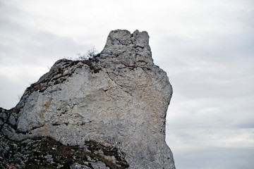 rock and sky landscape