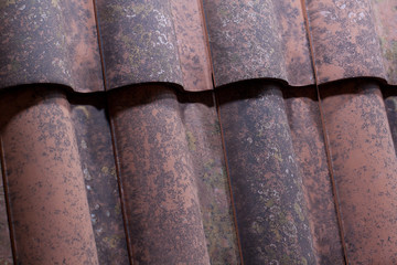 metal rust tile for design