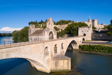 Aerial view of Avignon