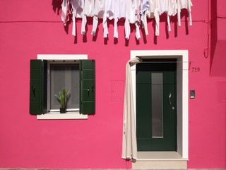 Burano Island - old town- village - Italy