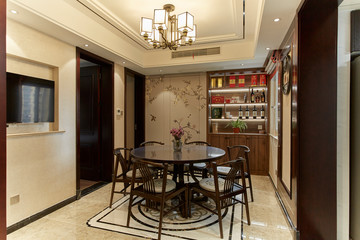  Various furniture in the renovated model house