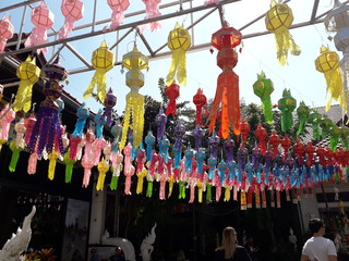 Loy Kratong Thailande Chiang Mai