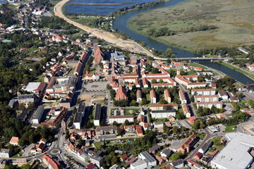 Anklam an der Peene Stadtzentrum 2014