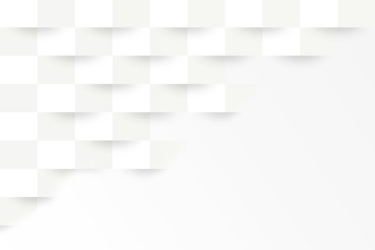 Abstract white geometric background. For design or advertising. 3D illustration pattern. © banphote