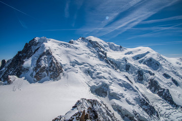 Fototapeta na wymiar Massif du Mont Blanc