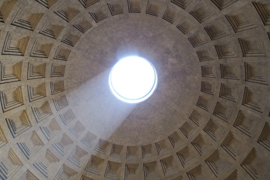 dome, pantheon, rome, church, architecture, italy, ceiling, ancient, cupola, light, interior, building, cathedral, roof, old, religion, inside, landmark, monument, europe, roman, temple, basilica, vat