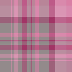 Seamless pattern in great cozy discreet pink and grey  colors for plaid, fabric, textile, clothes, tablecloth and other things. Vector image.
